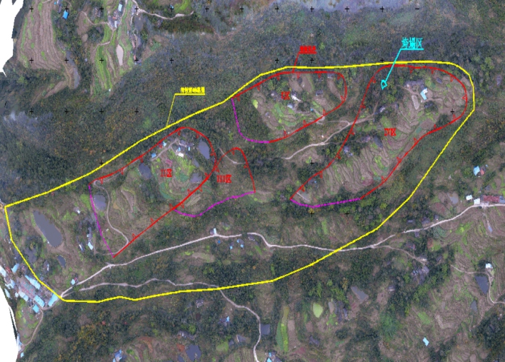 云陽縣高陽鎮(zhèn)建全村滑坡全景圖
