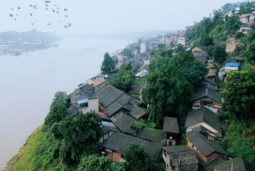 江津白沙鎮(zhèn)。 江津區(qū)委宣傳部供圖