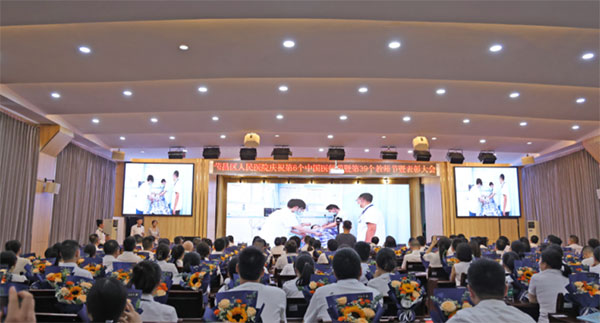 活動現(xiàn)場。榮昌區(qū)人民醫(yī)院供圖