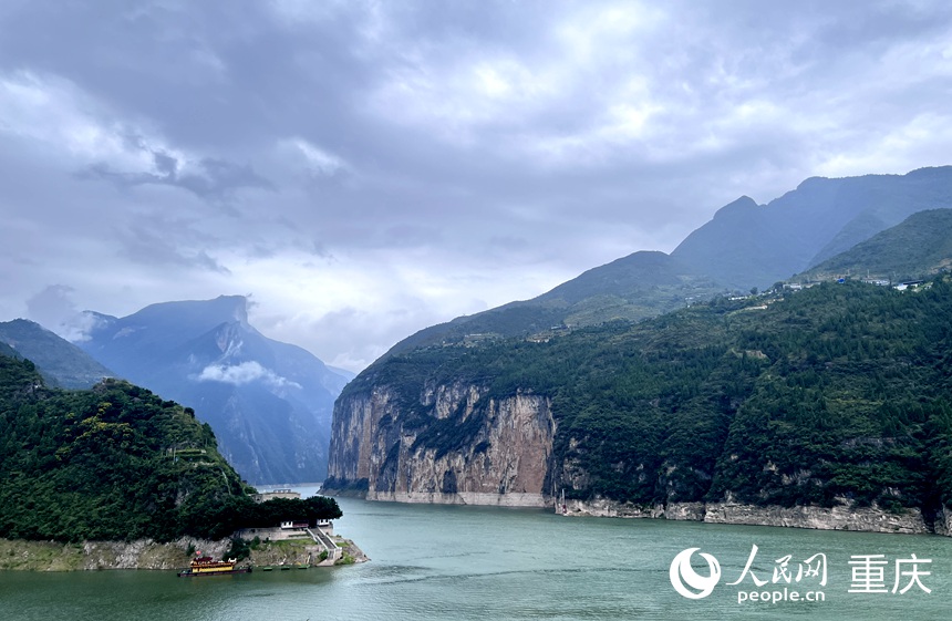 夔門(mén)。人民網(wǎng)記者 胡虹攝