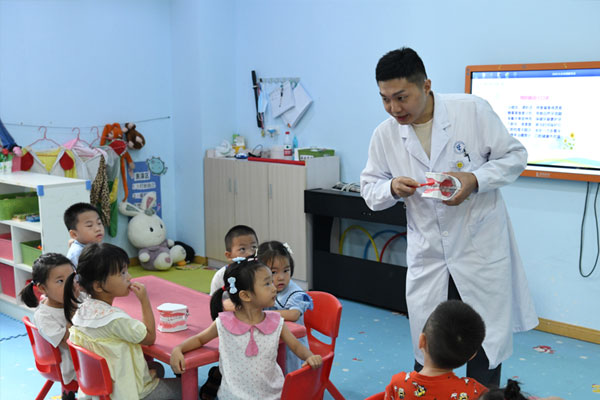 活動現(xiàn)場。璧山區(qū)婦幼保健院供圖