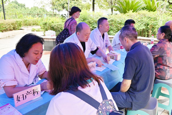 活動現(xiàn)場。重慶市第十三人民醫(yī)院供圖