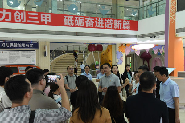 開設(shè)一站式服務(wù)窗口。璧山區(qū)婦幼保健院供圖