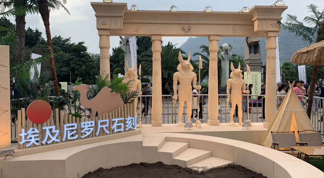 文化節(jié)展覽現(xiàn)場(chǎng)。白鶴梁水下博物館供圖