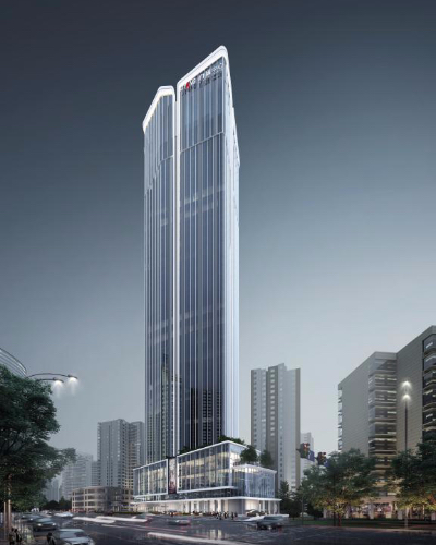 力揚(yáng)AIC中心項(xiàng)目效果圖。力揚(yáng)AIC中心供圖