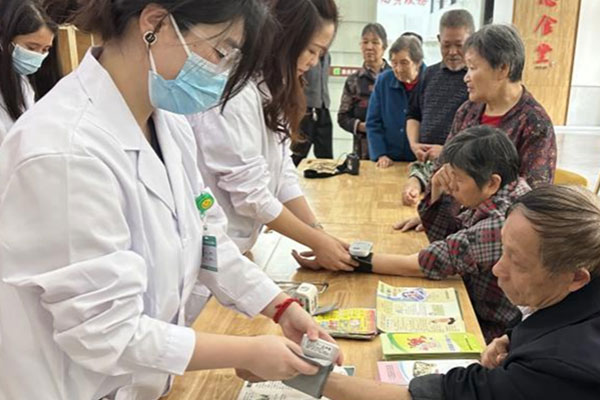 活動(dòng)現(xiàn)場。璧山區(qū)衛(wèi)生健康委供圖