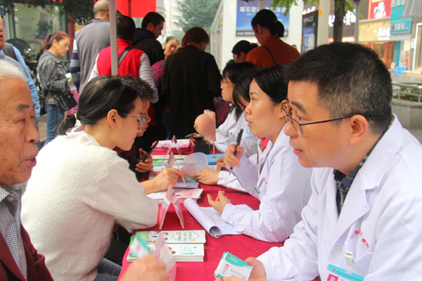 活動(dòng)現(xiàn)場(chǎng)。江津區(qū)婦幼保健院供圖