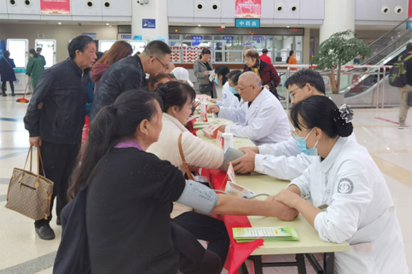 活動現(xiàn)場。重慶大學(xué)附屬江津醫(yī)院供圖