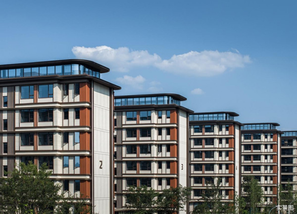 招商渝天府交付實(shí)景圖。招商蛇口供圖