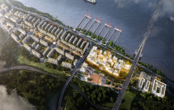 茄子溪城市更新項(xiàng)目效果圖。項(xiàng)目部供圖