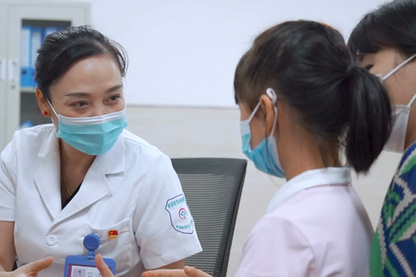 兒童保健門診。永川區(qū)婦幼保健院供圖