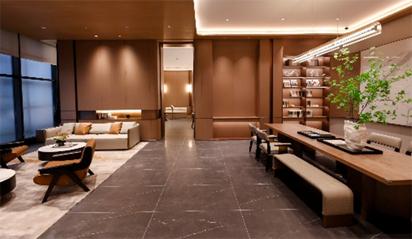 海成云悅樣板間。海成集團(tuán)供圖