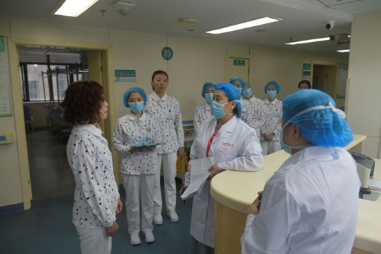 評審現(xiàn)場。重慶市紅十字會醫(yī)院（江北區(qū)人民醫(yī)院）供圖