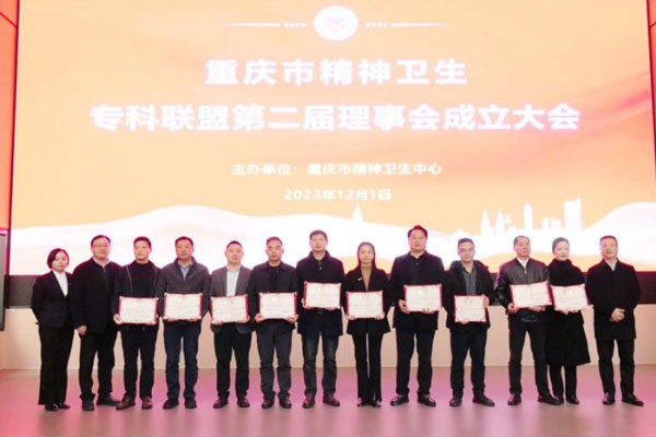 會議現(xiàn)場。重慶市精神衛(wèi)生中心供圖