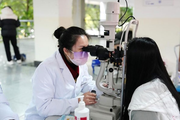 義診現(xiàn)場(chǎng)。重慶大學(xué)附屬江津醫(yī)院供圖