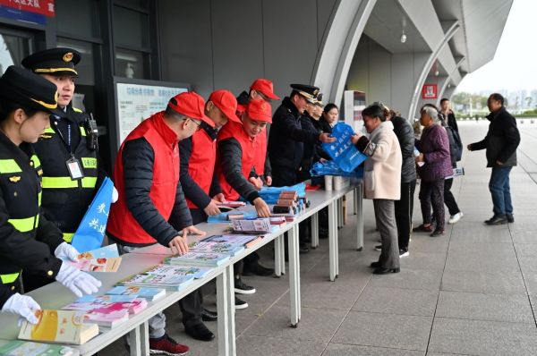 活動(dòng)現(xiàn)場(chǎng)。沙坪壩區(qū)交通局供圖