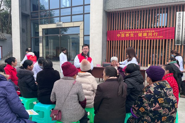 活動現(xiàn)場。璧山區(qū)衛(wèi)生健康委供圖