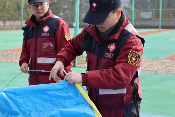 演練現(xiàn)場。奉節(jié)縣疾病預(yù)防控制中心供圖