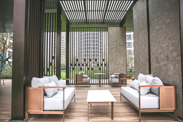 中國電建地產(chǎn)洺悅城·璽悅交付實景圖。中國電建地產(chǎn)供圖