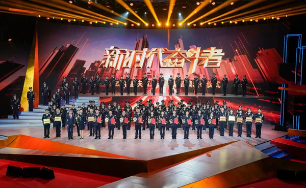 發(fā)布儀式現(xiàn)場。重慶市公安局供圖