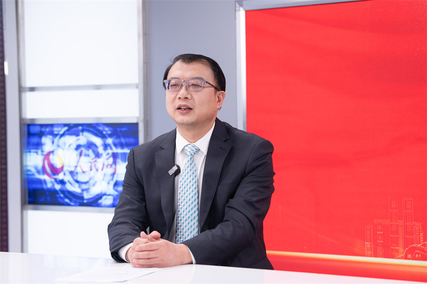 訪談現(xiàn)場。鄒樂攝