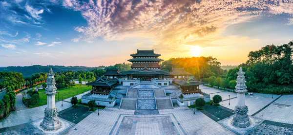 寶頂博物館。大足區(qū)委宣傳部供圖