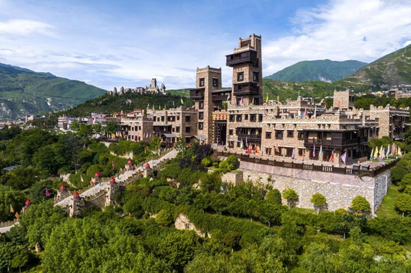 中國古羌城。茂縣文化體育和旅游局供圖