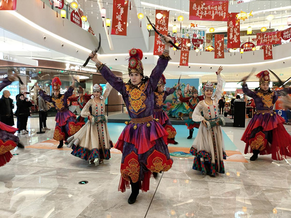 演出活動現(xiàn)場。重慶印象城供圖