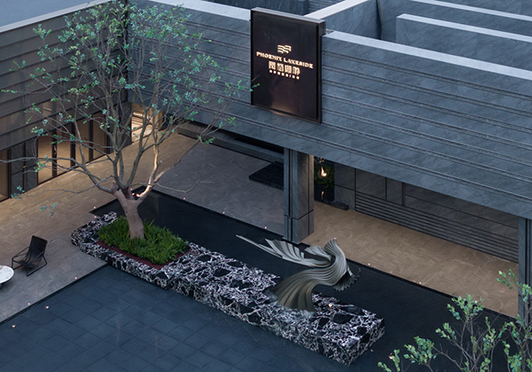 鳳棲湖畔營銷中心實景圖。重慶龍湖供圖