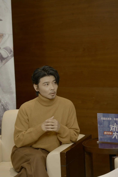 張晉作客重慶發(fā)布《對(duì)話大咖》。 潘珍凈攝