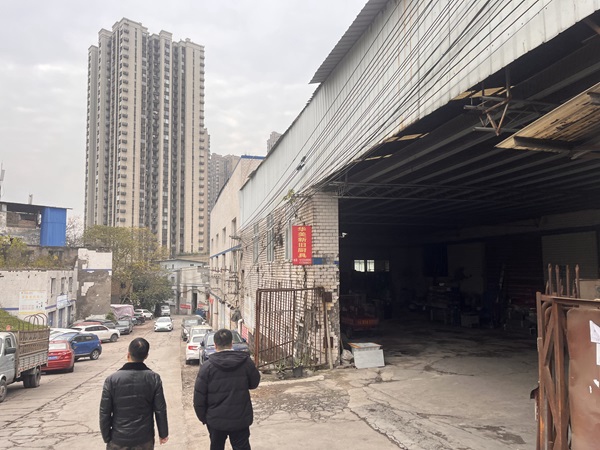 九龍坡區(qū)幸福村三社城中村現(xiàn)狀圖。重慶市住房城鄉(xiāng)建委供圖