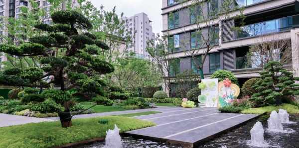 項目實景圖。信達九瓏郡供圖