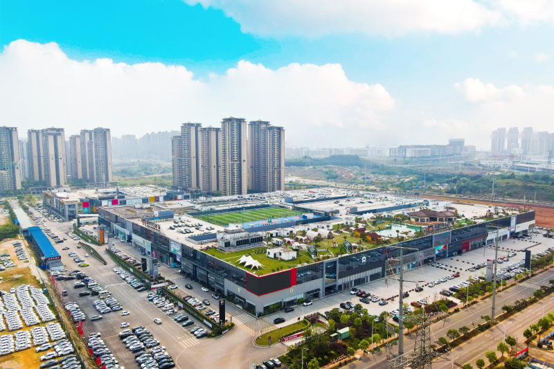 五象汽車生活廣場。廣西桂物機電集團供圖