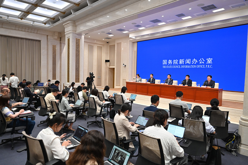 新聞發(fā)布會現(xiàn)場。鄒樂攝