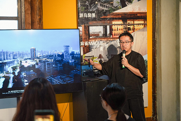 未見筑設(shè)計(jì)事務(wù)所創(chuàng)始人李未韜做主題分享。段志偉攝