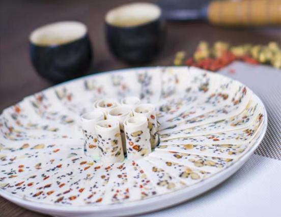 合川桃片。合川區(qū)文化旅游委供圖