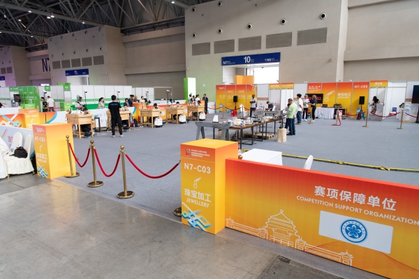 比賽現(xiàn)場。重慶工程職業(yè)技術(shù)學(xué)院供圖