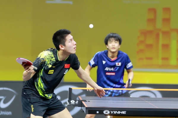 溫瑞博在U19男單決賽中，以4：1戰(zhàn)勝日本選手板井雄飛。