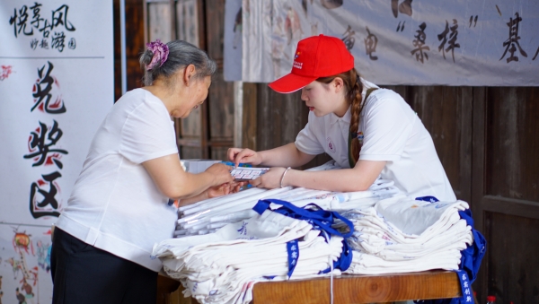 兌獎區(qū)。重慶電子科技職業(yè)大學供圖