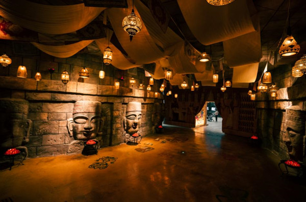 重慶首個(gè)海底埃及主題博物館開啟。融創(chuàng)海世界供圖