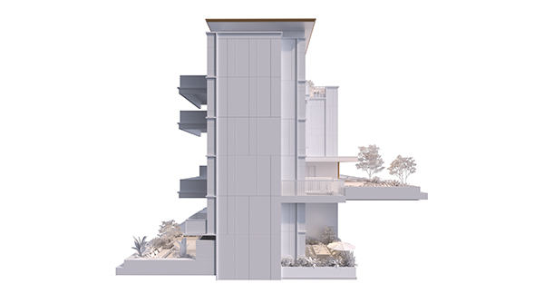 項(xiàng)目效果圖。越秀重慶供圖