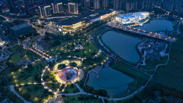 禮嘉天街全景圖。重慶龍湖供圖