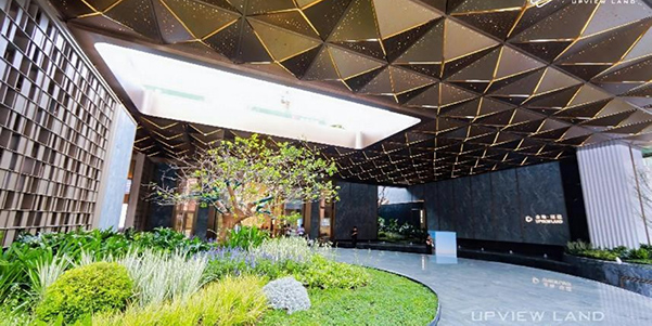 示范區(qū)開(kāi)放現(xiàn)場(chǎng)。金地重慶供圖