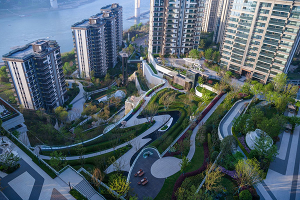 園林實(shí)景圖，拍攝時(shí)間2024年3月。長江序供圖