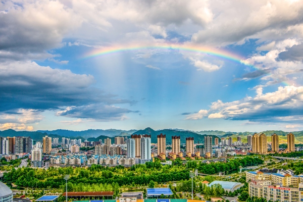 秀山縣城。楊小林攝