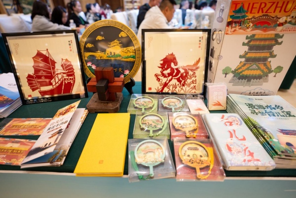 棗莊市特色產品展示。楊曉容攝