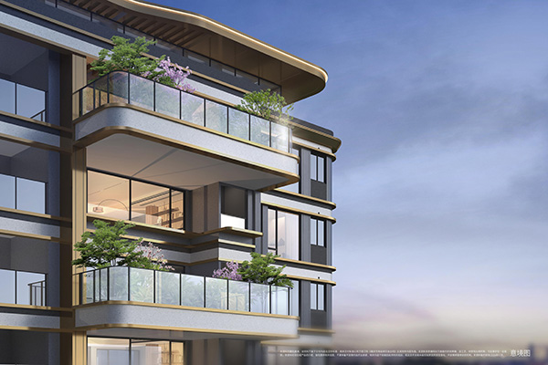 項(xiàng)目效果圖。保利發(fā)展控股重慶公司供圖