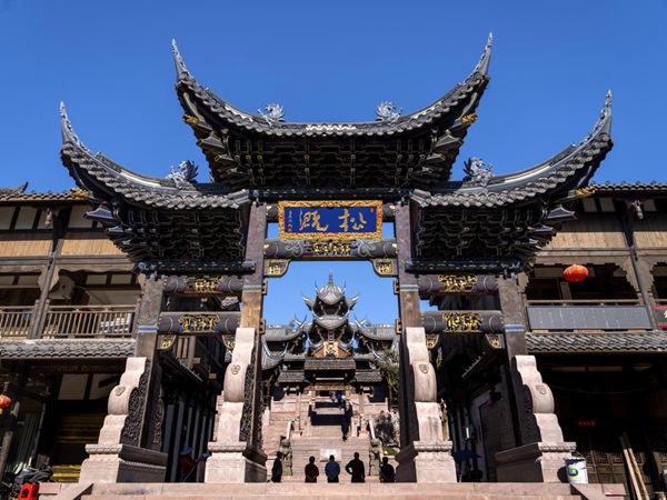 松鐖古鎮(zhèn)。重慶市文旅委供圖