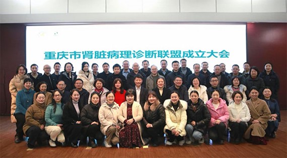 重慶市腎臟病理診斷聯(lián)盟成員。重慶醫(yī)科大學(xué)附屬第三醫(yī)院供圖