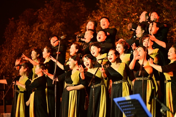 2025南岸新年音樂(lè)會(huì)合唱表演。郭旭攝